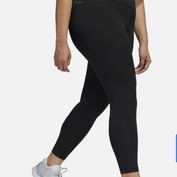 adidas Black Leggings - Picture 1 of 8